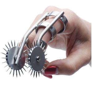 <b>Wartenberg</b> <b>Pinwheel</b> Finger Roller Double Spikes Manual Steel Neurological Equipment - Product Image 4