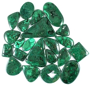 Malachite naturelle Druzy pierres précieuses en vrac guérison Quartz mélange forme et taille Cabochon pour la fabrication de bijoux Lot vente - Product Image 4