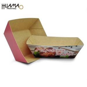 Bandeja de Comida Desechable Ecológica de Papel Kraft, Contenedor Personalizado de Grado Alimenticio para Comida para Llevar, para Comida Rápida y Bocadillos - Product Image 6