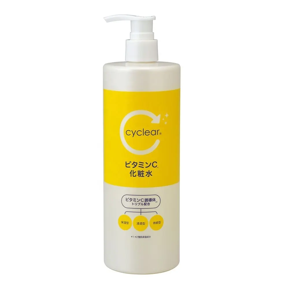 Made in Japan Cyclear Vitamin C Face Toner Skin Lotion Skin Care Products 500ml Hot Selling Products 2023 Wholesale Top Quality