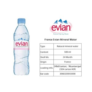 Eau minérale de source Evian en vente à bas prix, eau potable, eau minérale Evian à boire - Product Image 2