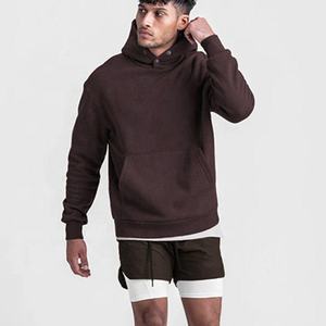 Sudadera con capucha para hombre, prenda deportiva masculina de talla grande con forro polar y diseño impreso - Product Image 6