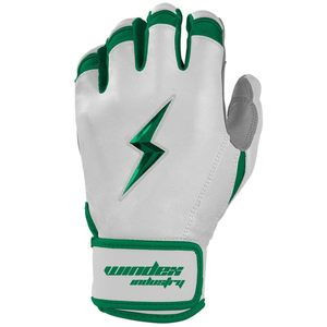CHROME Série Gants de Frappeur à Manchette Courte Cuir Design Unique Taux de Gros Bruce Bolt Gants de Frappeur de Baseball - Product Image 5
