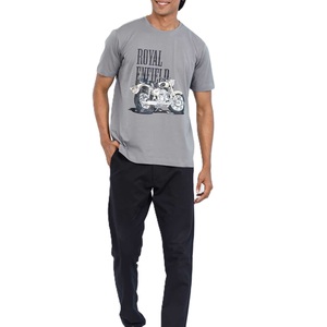 Camiseta informal con estampado personalizado de 100% algodón para hombre, serigrafía de alta calidad con logotipo - Product Image 6