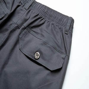 Pantalon cargo pour homme, couleur unie, taille mi-haute, ample, respirant, léger, coupe droite, décontracté, fin, pantalon de sport, séchage rapide - Product Image 5