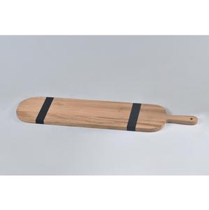 Tabla de cortar de madera de Acacia, diseño único, elegante, con la mano perfecta - Product Image 5