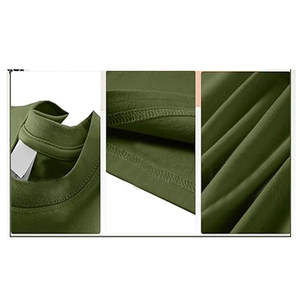 T-shirt décontracté à manches courtes pour hommes, coupe ajustée, chemise personnalisée de haute qualité, tricoté, col en O, imprimé, pour la salle de sport, t-shirt pour hommes - Product Image 5