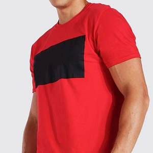 Ensemble de vêtements de sport d'été pour homme, respirant, de haute qualité, confortable, sur mesure, coupe régulière, t-shirt à manches courtes et short - Product Image 1