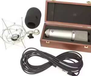 U87 Ai Shockmount Set Z <b>Microphone</b> with Box-Good Price USB Connectivity Surround Sound 2.1 Channel 3 Year Warranty Made in China - Product Image 1