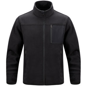 Chaqueta de talla grande con cuello levantado y múltiples bolsillos para exteriores, ropa para hombre, chaqueta de lana Softshell 2026 - Product Image 2
