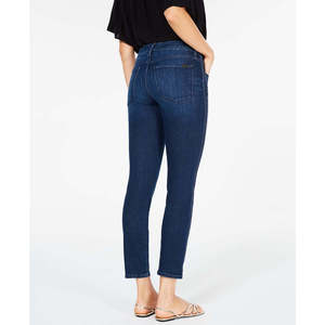 Jen 7 7 for All Mankind Pantaloni da Donna Stile Smoking, Skinny, a Vita Alta, in Denim Blu, Lavabili, Traspiranti, Taglia XL, Disponibili fino alla 12 - Product Image 2