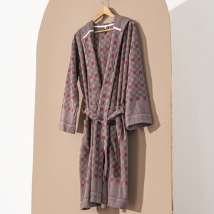 Albornoz unisex de algodón hecho en Turquía tela transpirable peso ligero superventas secado rápido verano todo el año ropa de dormir - Product Image 6