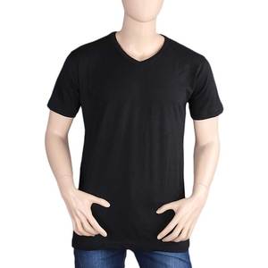 Lot de 5 t-shirts à col en V pour hommes - Multicolore - Product Image 2