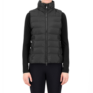 Gilet bouffant fabricant de vêtements personnalisés dernier hiver marque matelassé rembourré gilet vêtements d'extérieur Polo Gilets femmes gilets bouffants - Product Image 5