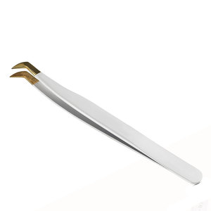 Pince à cils instrument de beauté de différentes tailles/concevez votre propre logo pince à cils à vendre - Product Image 2