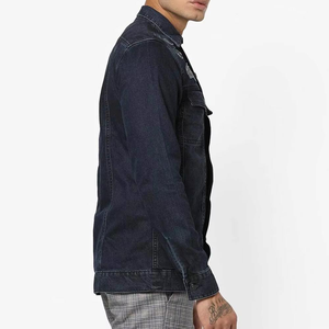 Veste en jean premium pour homme, streetwear décontracté, fabricant en gros, veste en jean personnalisée pour homme, vêtements d'extérieur de haute qualité et tendance - Product Image 4