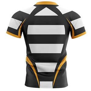 Vêtements de sport bleus personnalisés par sublimation de haute qualité uniformes de rugby kits de rugby pour hommes maillot de chemises de rugby - Product Image 2