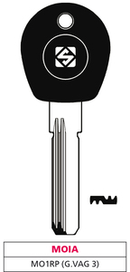 Llave Punzonada de Latón Mo1rp (g. Vag 3) Moia - Product Image 1