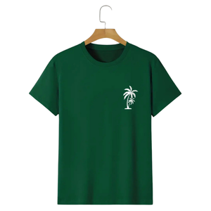 Venta al por mayor de camisetas de verano personalizadas para mujer, camiseta informal de talla grande con logotipo bordado, diseño OEM, camiseta con patrón sólido - Product Image 4