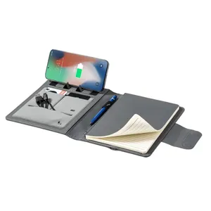 Gredox A5 Power Bank Wireless in RPET, Gadget Promozionale Sostenibile con Ricarica Wireless - Product Image 2