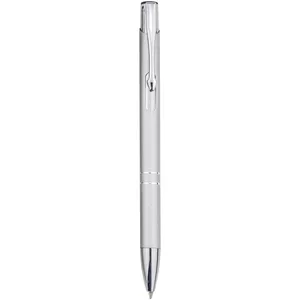 Stylo bille Moneta en aluminium recyclé avec encre bleue - Product Image 5