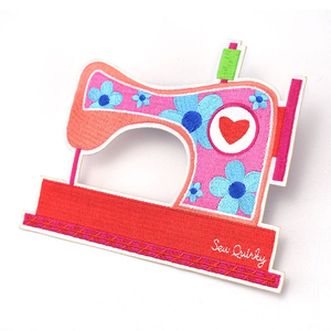 Insignias Bordadas Personalizadas Nuevas, Insignias de Diseño Personalizado, Tela de Sarga, Bordado a Mano, Parches Tejidos de Moda con Logotipo - Product Image 5