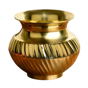 Lota en laiton pur vintage de haute qualité avec finition polie pour une utilisation en cuisine, article de cuisine antique arabe Lutiya - Product Image 5