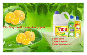 VICO Natural Lemon Dishwashing Liquid 9.36kg x 1 <b>Bottle</b> - Product Image 2