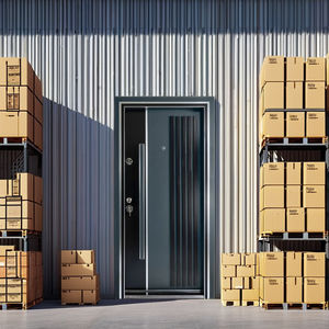 Meilleur design extérieur moderne Ermetsan TR en PVC fini, ignifuge, avec garantie de 2 ans, conception de modèle 3D pour hôtel et villa - Product Image 1