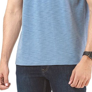 Respirant conception personnalisée T-shirt uni pour les hommes prix de gros Oem vente en gros T-shirt imprimé personnalisé Fitness T-shirt pour les hommes - Product Image 5