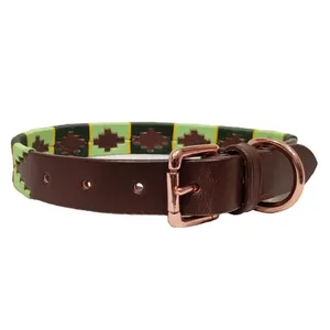 Indian Supplier Pet Product Accessories Leather Roller Dog Collar for Dog Neck Available at Best Price from India