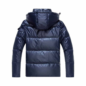 Chaqueta acolchada de invierno para exteriores de estilo callejero para hombre, cómoda chaqueta acolchada transpirable de manga larga con capucha para hombre, venta al por mayor - Product Image 2