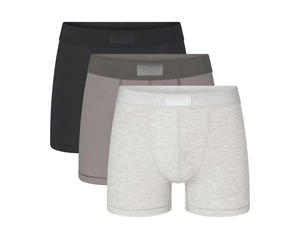 Bóxer sólido ecológico para hombre, cómodo, de tiro medio, materiales sostenibles, suave, transpirable, consciente del medio ambiente, comodidad informal - Product Image 3