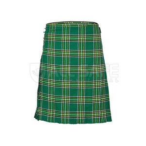 Kilt Utilitario Resistente para Hombre, Tejido de Mezcla de Algodón Reforzado, Pliegues Sólidos en la Espalda, Hebillas Ajustables, Personalizable, Estilo Highland - Product Image 3