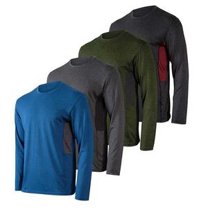 Camisa de pesca de manga larga antibacteriana y resistente a los rayos UV, ropa transpirable de secado rápido, protección solar, patrón sólido, Envío listo - Product Image 5