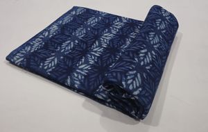 Eco Friendly Breathable Hand Block Printed 100%Cotton Fabric Handcrafted Jaipur Heritage Traditional Block Print Cotton Fabric - Product Image 5