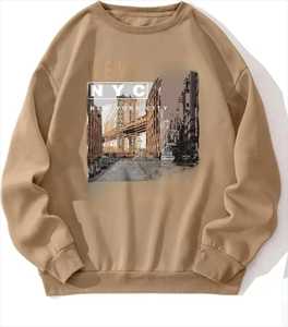 Men's Women's Streetwear Fashion Hooded Oversized Fit Printed Design <b>Hoodie</b> for Stylish Winter Autumn Outfits Embroidered - Product Image 6