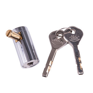 Support de cylindre de serrure de porte RL-1000-27 RL-1001 RL-1000 véritable chromage brillant de qualité supérieure pour les véhicules de distributeurs automatiques - Product Image 1