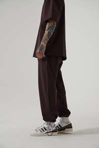 Pantalons de jogging légers et respirants pour hommes 2023, chevilles élastiques, cordon de serrage, coupe ample, 100% coton, qualité supérieure, vente en gros OEM - Product Image 3