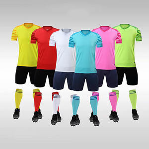 Conjunto de uniforme de camiseta de fútbol para hombre, ropa de fútbol con estampado por sublimación - Product Image 6