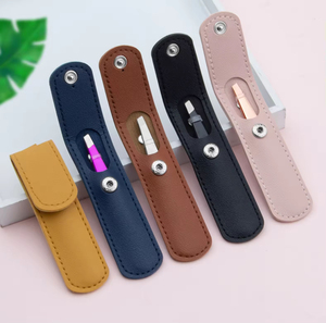 Pinzas para Cejas de Acero Inoxidable Clásicas de Precio de Fábrica KAAMIR INSTRUMENTS, Punta Puntiaguda, Ligeras, Ecológicas, Etiqueta Personalizada - Product Image 4