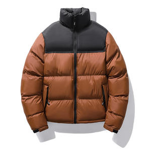 Veste à capuche en toile tricotée imperméable et rembourrée OEM pour hommes et femmes pour les sports urbains d'extérieur Manteau urbain - Product Image 6