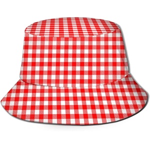 หมวกบัคเก็ตผ้าฝ้ายปักลายปักโลโก้มีสไตล์ระบายอากาศได้ดี - Product Image 5