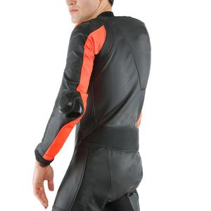 Moto de course en cuir hommes veste costume deux pièces pas cher conception moto équipement costume avec protections Pakistan fabriqué - Product Image 6