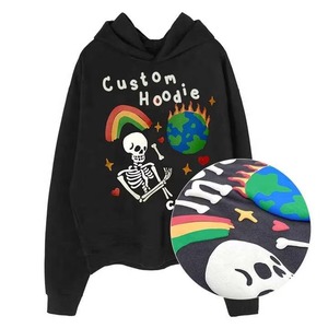 High Quality Streetwear Custom Ladies Oversized Blank <b>Hoodies</b> Drop Shoulder 2 piece set joggers pants Sweatshirt With Sweatpants - Product Image 2