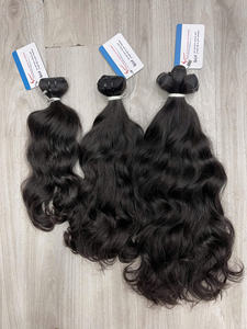 Paquete de Cabello Natural Ondulado al Por Mayor, Color Natural, Más Vendido, En Stock, 100% Cabello Humano Vietnamita - Product Image 3