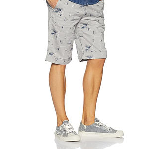 Pantalones cortos estampados personalizados al por mayor estilo informal pantalones cortos estampados de corte clásico ropa de verano para hombre Pantalones cortos estampados de alta calidad - Product Image 4