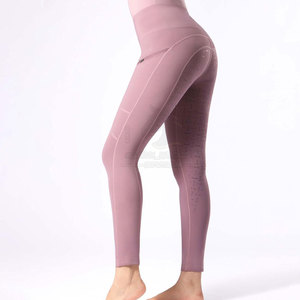 New Arrival Latest Design Women's <b>Equestrian</b> Breeches (Jodhpur) Seamless Knitted Spandex/Polyester Lightweight Breathable High - Product Image 4