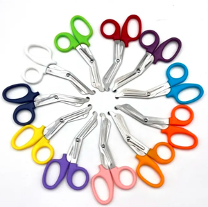 ANAAIF-Ciseaux médicaux personnalisés en acier inoxydable, source d'alimentation manuelle, Instruments chirurgicaux colorés pour l'extérieur à la maison - Product Image 6