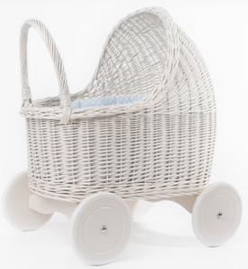 Xe đẩy em bé bằng mây thủ công tiện lợi - Product Image 4